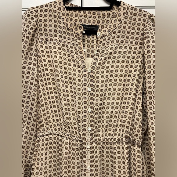 Banana Republic pleaded midi dress - Picture 4 of 11